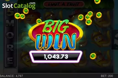 Οθόνη 5. Loot A Fruit Κουλοχέρης