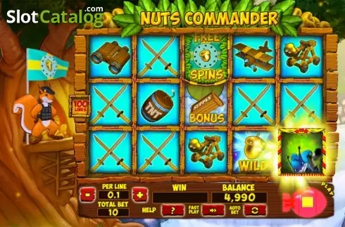 Οθόνη 2. Nuts Commander Κουλοχέρης 