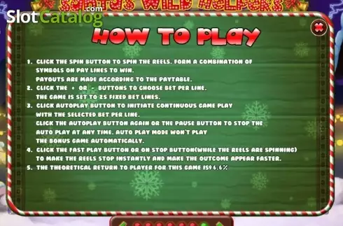 Οθόνη8. Santa's Wild Helpers Κουλοχέρης