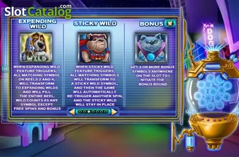 Πίνακας πληρωμών 3. Power Pups Heroes Κουλοχέρης
