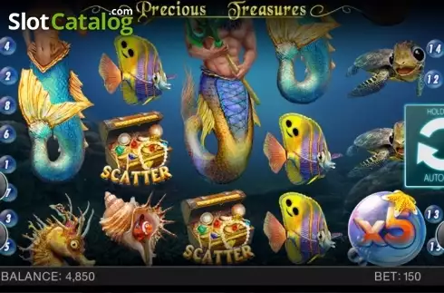Οθόνη 2. Precious Treasures Κουλοχέρης