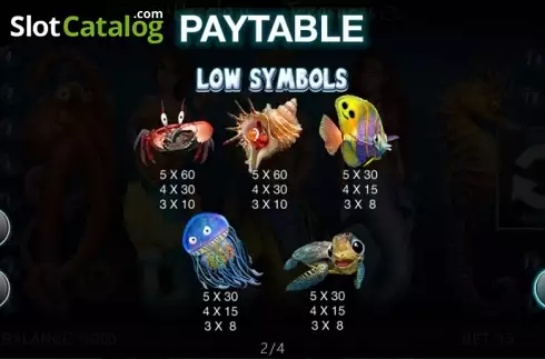 Πίνακας πληρωμών 2. Precious Treasures Κουλοχέρης