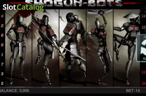 Οθόνη6. Shogun bots Κουλοχέρης