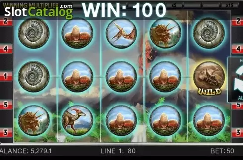 Οθόνη7. Slotsaurus Κουλοχέρης 