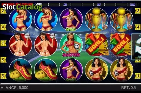 Οθόνη3. Soccer Babes Κουλοχέρης