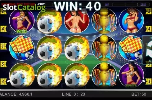 Οθόνη8. Soccer Babes Κουλοχέρης