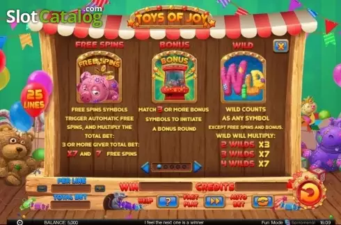 Οθόνη2. Toys of Joy Κουλοχέρης