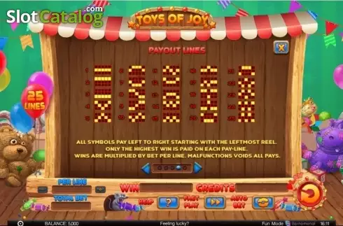 Οθόνη5. Toys of Joy Κουλοχέρης