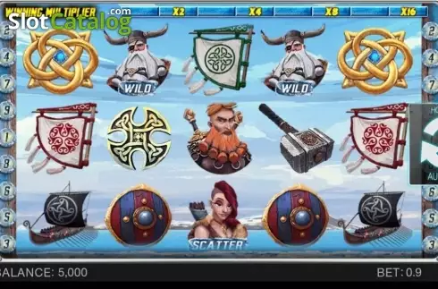 Οθόνη3. Viking's Glory Κουλοχέρης 