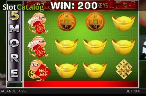 Οθόνη5. Wealth of monkeys Κουλοχέρης 