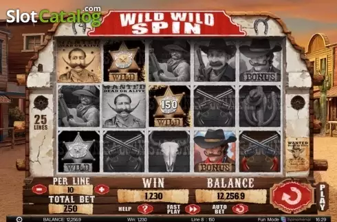 Οθόνη9. Wild Wild Spin Κουλοχέρης 