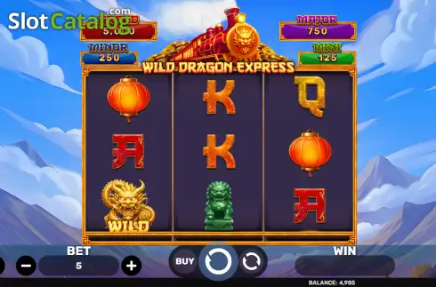 Οθόνη2. Wild Dragon Express - Hold & Hit 3x3 Κουλοχέρης 