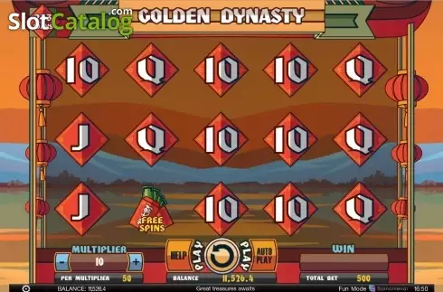 Οθόνη2. Golden Dynasty (Spinomenal) Κουλοχέρης