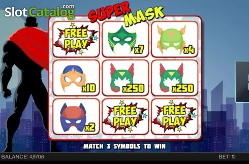 Οθόνη3. Super Mask Κουλοχέρης