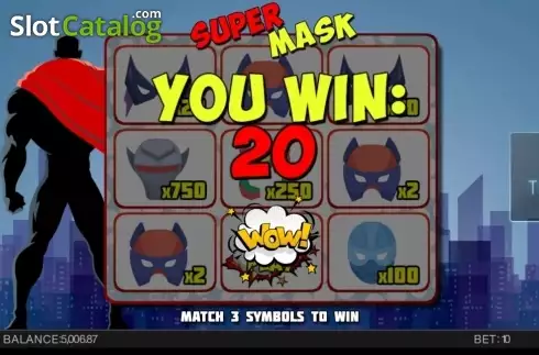 Οθόνη4. Super Mask Κουλοχέρης