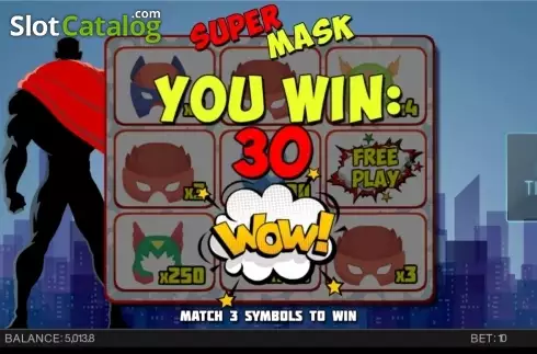 Οθόνη5. Super Mask Κουλοχέρης