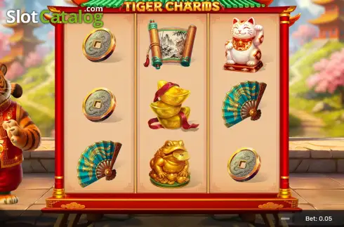 Οθόνη2. Tiger Charms Κουλοχέρης 