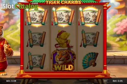 Οθόνη3. Tiger Charms Κουλοχέρης 