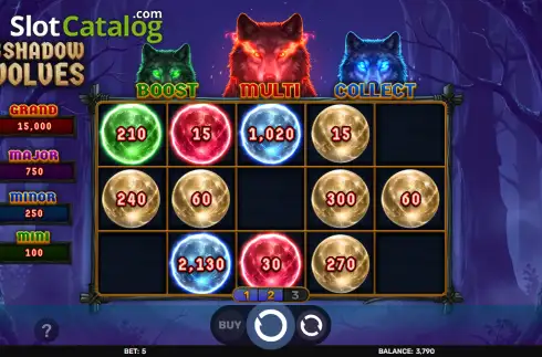Οθόνη3. 3 Shadow Wolves Κουλοχέρης