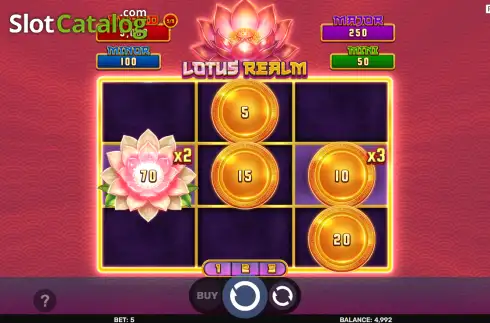 Οθόνη2. Lotus Realm - Blast The Bonus 3x3 Κουλοχέρης