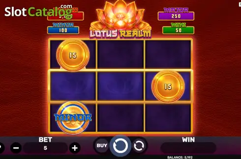 Οθόνη3. Lotus Realm - Blast The Bonus 3x3 Κουλοχέρης