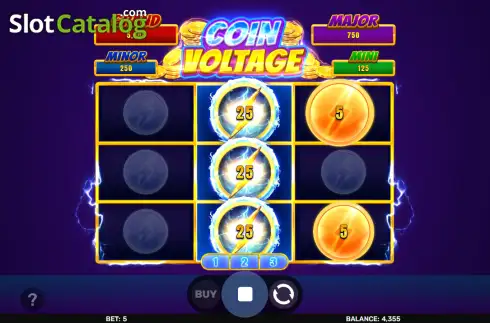 Οθόνη3. Coin Voltage - Bonus Flash 3x3 Κουλοχέρης 