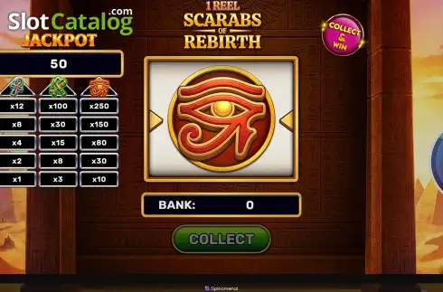 Οθόνη2. 1 Reel - Scarabs Of Rebirth Κουλοχέρης