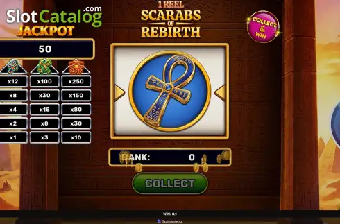 Οθόνη3. 1 Reel - Scarabs Of Rebirth Κουλοχέρης