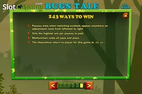 Οθόνη7. Bugs Tale Κουλοχέρης