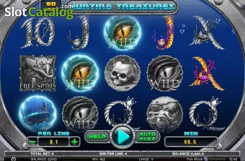 Οθόνη3. Hunting Treasures Κουλοχέρης