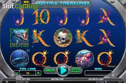Οθόνη2. Hunting Treasures Κουλοχέρης