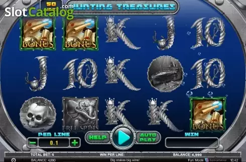 Οθόνη4. Hunting Treasures Κουλοχέρης