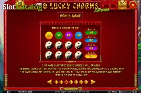 Οθόνη4. 8 Lucky Charms Xtreme Κουλοχέρης 