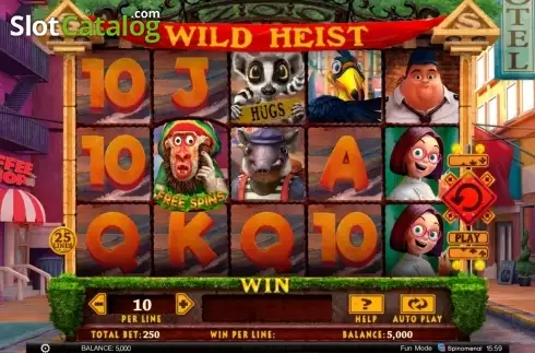 Οθόνη8. Wild Heist Κουλοχέρης 