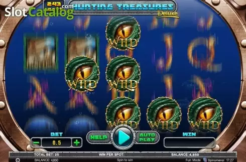 Οθόνη4. Hunting Treasures Deluxe Κουλοχέρης