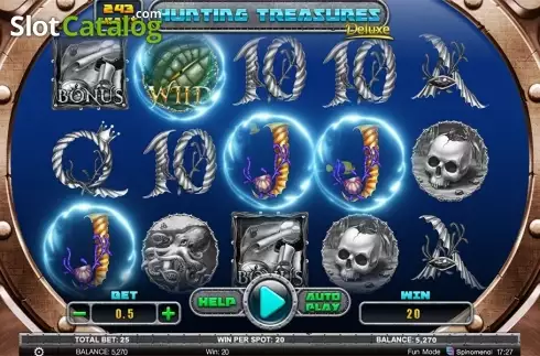 Οθόνη6. Hunting Treasures Deluxe Κουλοχέρης
