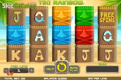 Οθόνη2. Tiki Rainbow Κουλοχέρης