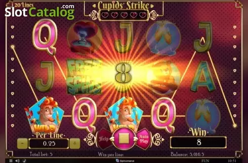Οθόνη2. Cupids Strike Κουλοχέρης
