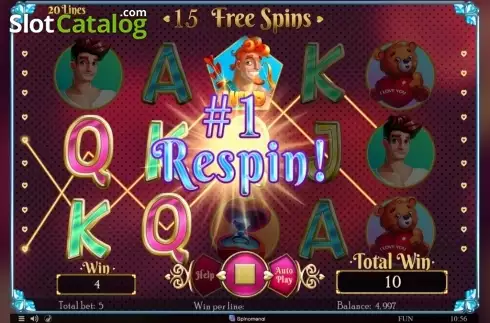 Οθόνη5. Cupids Strike Κουλοχέρης