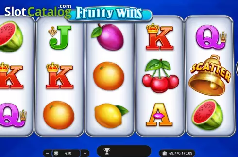 Οθόνη2. Fruity Wins Κουλοχέρης 