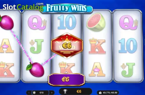 Οθόνη3. Fruity Wins Κουλοχέρης 