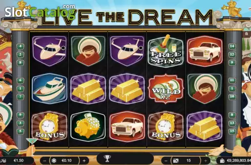 Οθόνη2. Live the Dream Κουλοχέρης