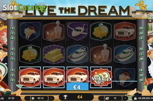 Οθόνη3. Live the Dream Κουλοχέρης