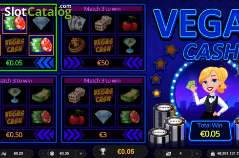 Οθόνη3. Vegas Cash (Spinoro) Κουλοχέρης