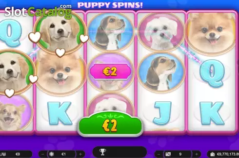 Οθόνη3. Puppy Spins Κουλοχέρης