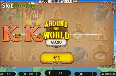 Οθόνη3. Around The World (Spinoro) Κουλοχέρης