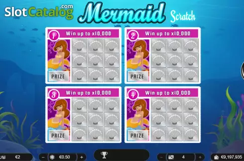 Οθόνη2. Mermaid Scratch Κουλοχέρης