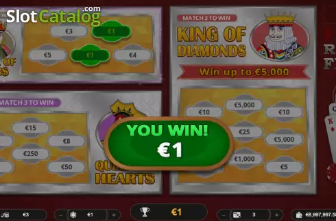 Οθόνη3. Royal Flush (Spinoro) Κουλοχέρης