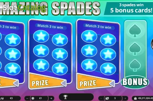 Οθόνη2. Amazing Spades Κουλοχέρης