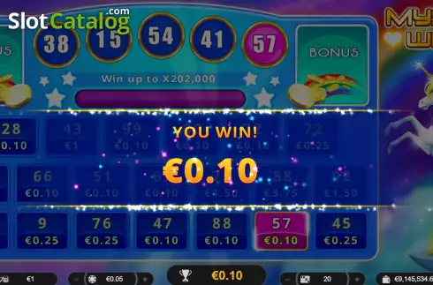 Οθόνη3. Mystic Wins Κουλοχέρης 